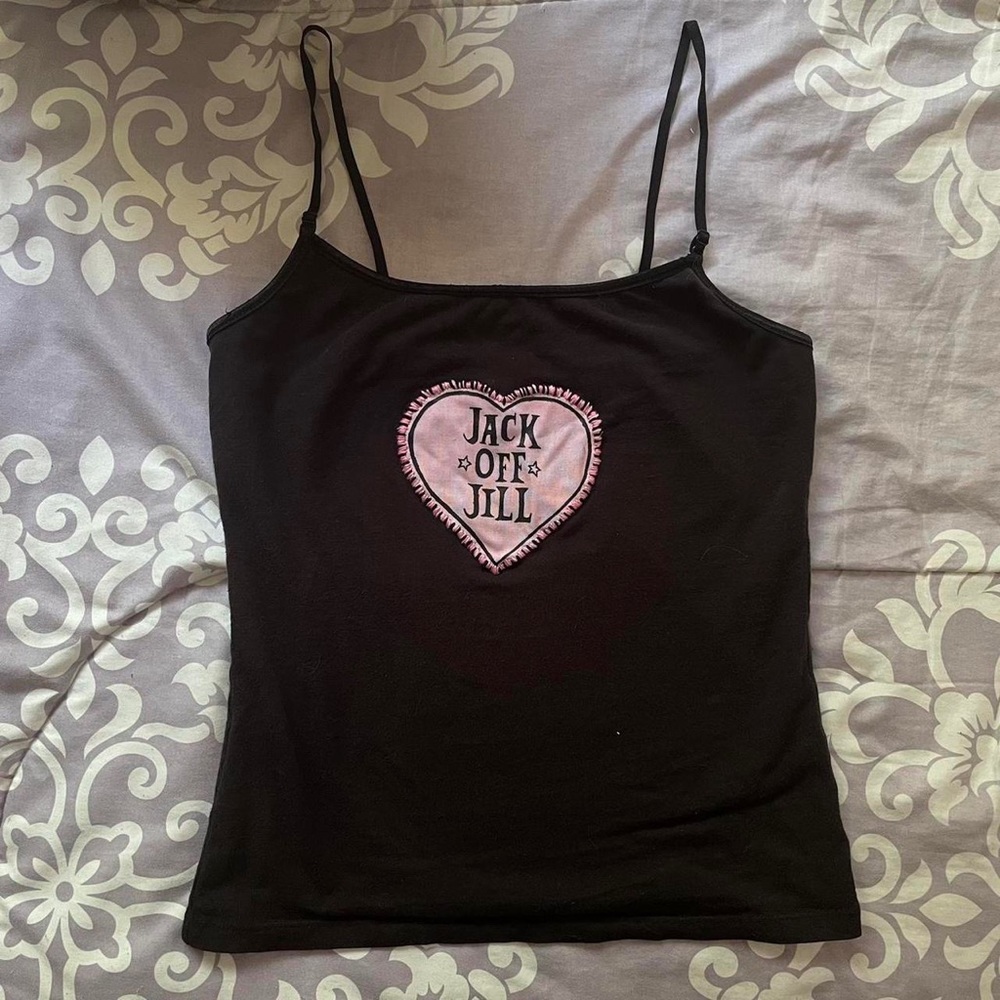 jack off jill black tank top